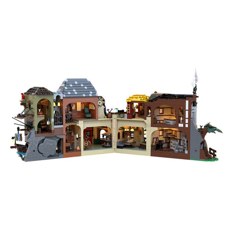 MOC-270222 Old Town Wharf Building Blocks-LesDiy-Building Blocks-