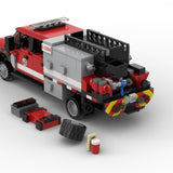 MOC-274472 Ford F-550 Type 5 Wildland Fire Engine Building Blocks-LesDiy-MOC-