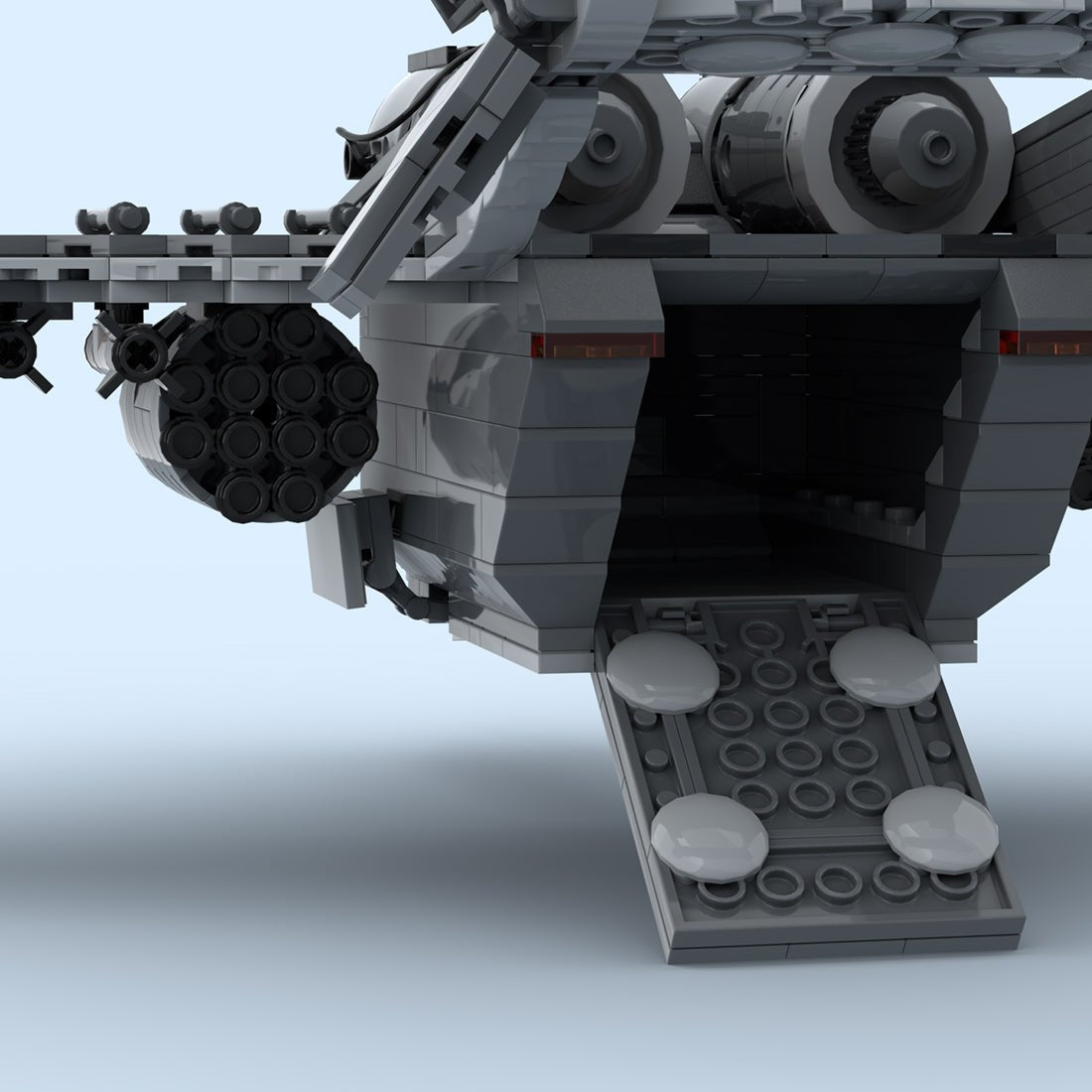 MOC-274653 Valkyrie from Warhammer 40K Building Blocks-LesDiy-MOC-