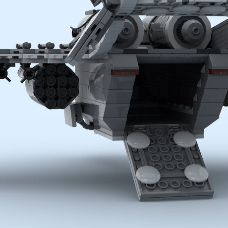 MOC-274653 Valkyrie from Warhammer 40K Building Blocks-LesDiy-MOC-