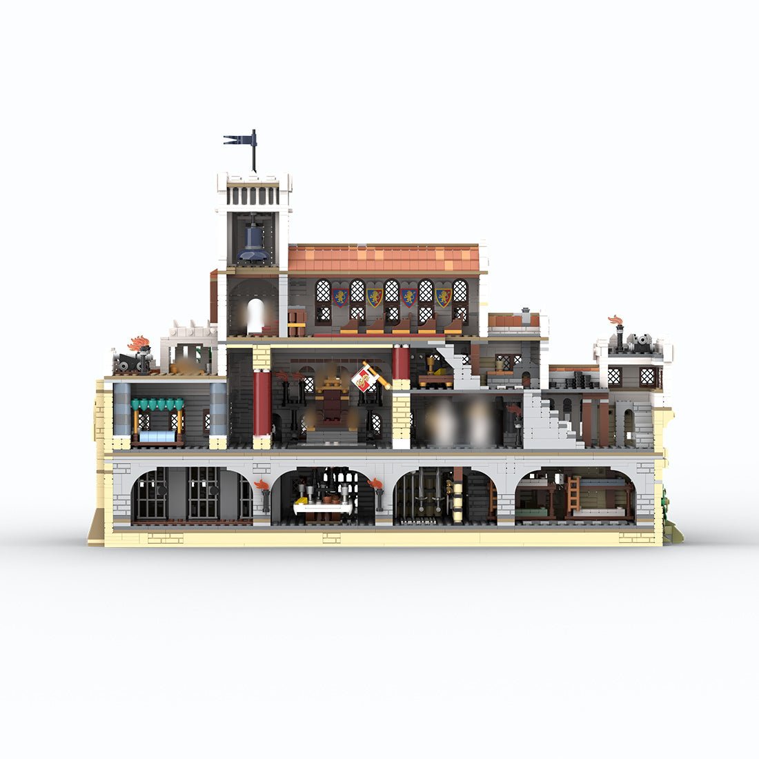 MOC-274904 Citadel of Monsburgh Building Blocks-LesDiy-MOC-