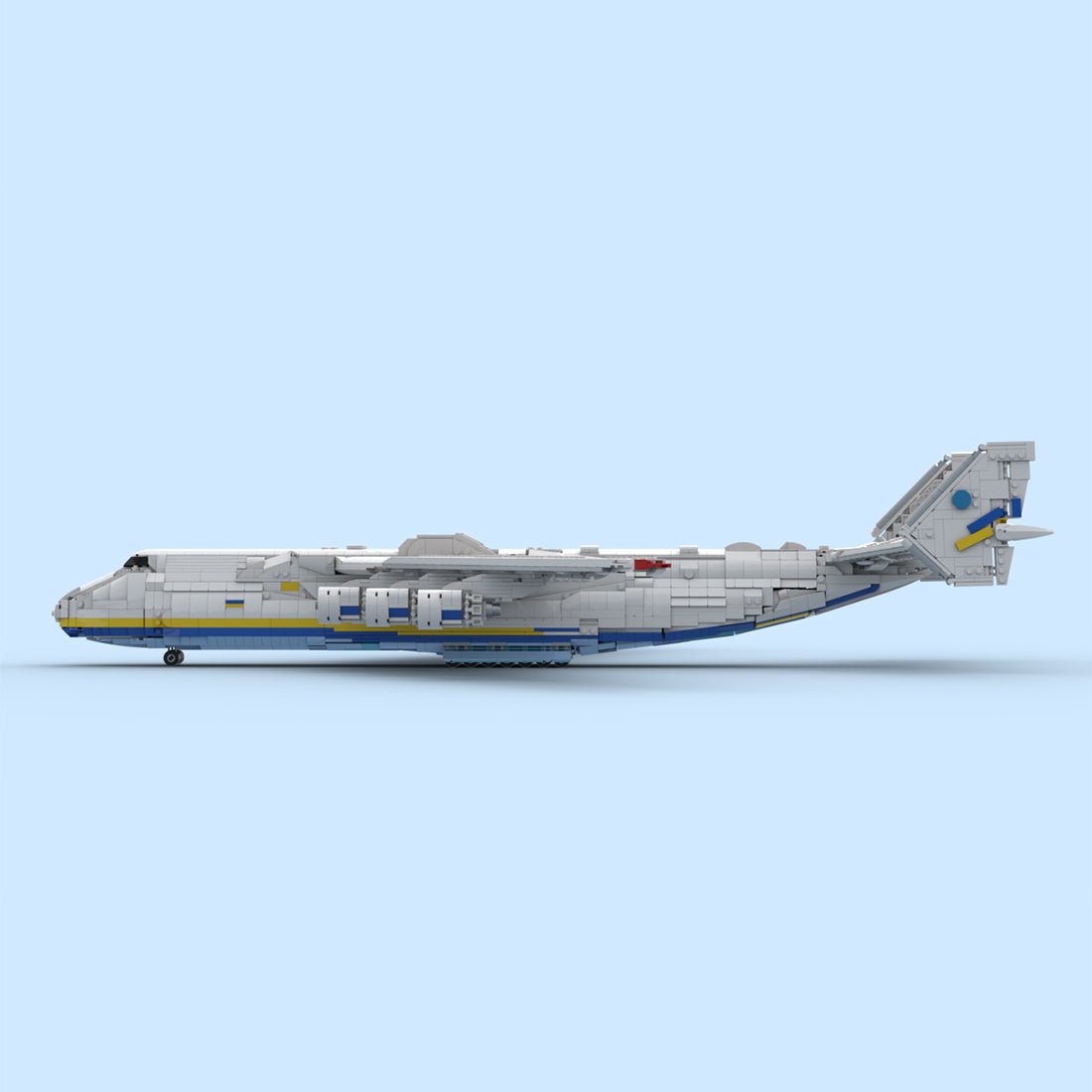 MOC-275328 Antonov AN-225 Mriya 1:90 Scale Building Blocks-LesDiy-MOC-