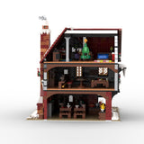 MOC-275366 The Frosty Pint Winter Village Pub Building Blocks-LesDiy-MOC-