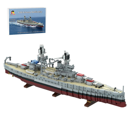 MOC-275741 USS Arizona Building Blocks-LesDiy-MOC-