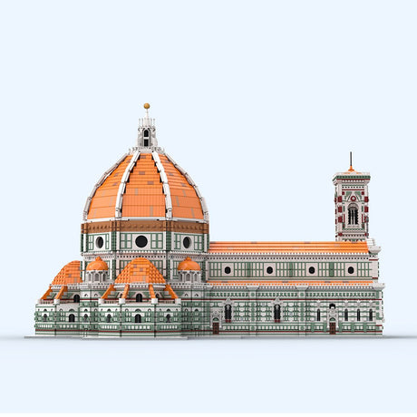 MOC-276083 Cathedral of Florence & Giotto's Campanile Building Blocks-LesDiy-MOC-