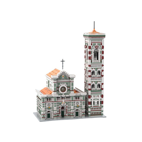 MOC-276345 Partial Cathedral of Florence & Giotto's Campanile Building Blocks-LesDiy-MOC-