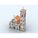 MOC-276345 Partial Cathedral of Florence & Giotto's Campanile Building Blocks-LesDiy-MOC-