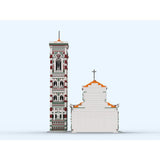 MOC-276345 Partial Cathedral of Florence & Giotto's Campanile Building Blocks-LesDiy-MOC-