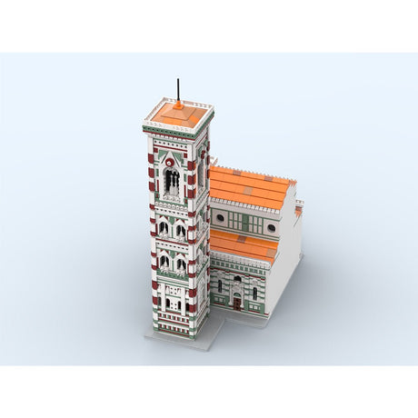 MOC-276345 Partial Cathedral of Florence & Giotto's Campanile Building Blocks-LesDiy-MOC-