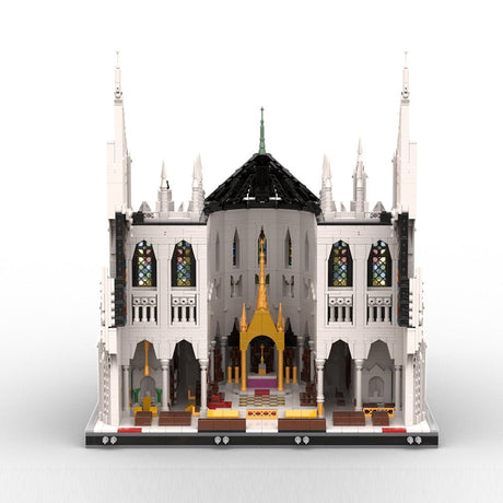 MOC-276548 NYC Saint Patrick's Cathedral Building Blocks-LesDiy-MOC-