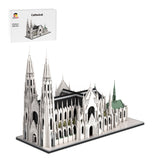 MOC-276548 NYC Saint Patrick's Cathedral Building Blocks-LesDiy-MOC-