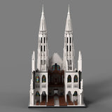 MOC-276548 NYC Saint Patrick's Cathedral Building Blocks-LesDiy-MOC-