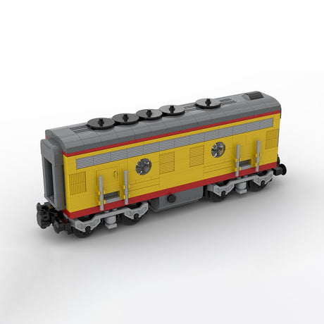 MOC-277452 Union Pacific Passenger Train Consist Building Blocks-LesDiy-Locomotive-