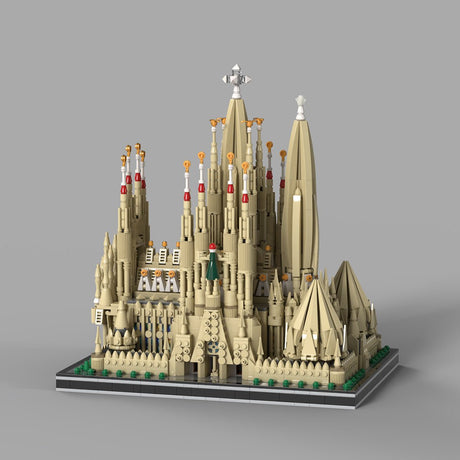 MOC-279018 Sagrada Familia Basilica Building Blocks-LesDiy-MOC-