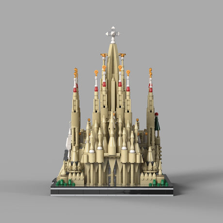 MOC-279018 Sagrada Familia Basilica Building Blocks-LesDiy-MOC-