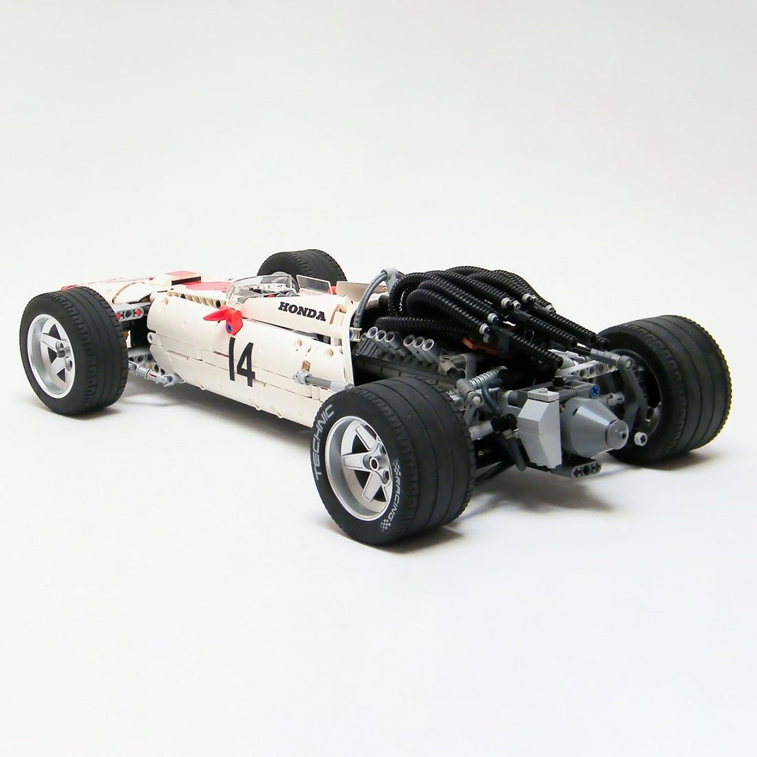 MOC - 2803 Honda RA 300 (1967) Building Blocks - LesDiy - 