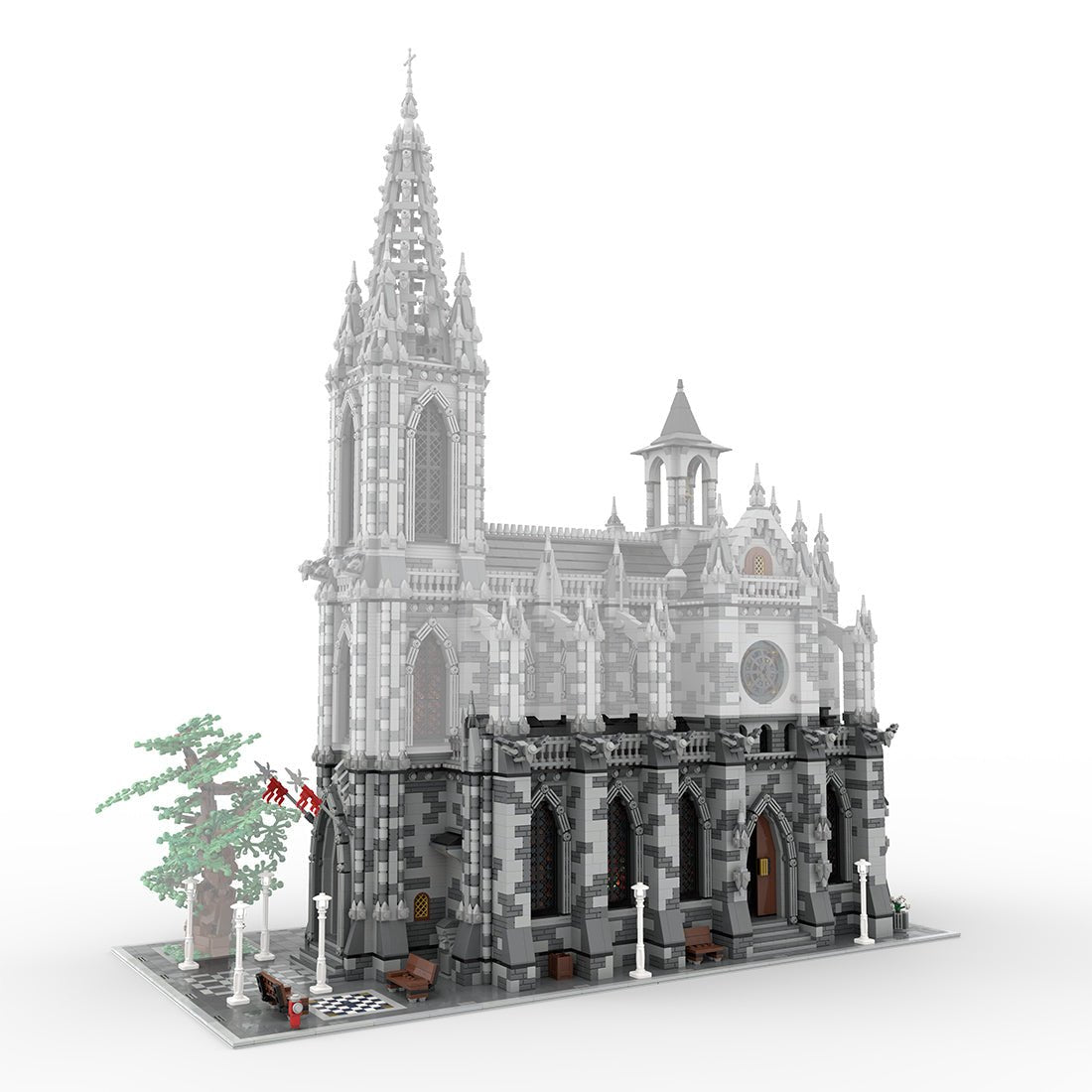 MOC - 29962 Gothic Cathedral Module A - LesDiy - MOC