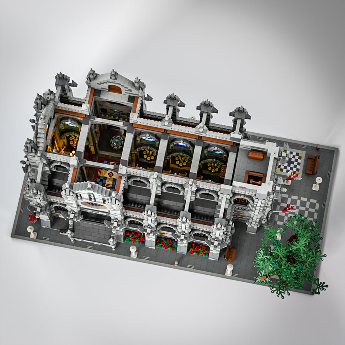 MOC - 29962 Gothic Cathedral Module A - LesDiy - MOC