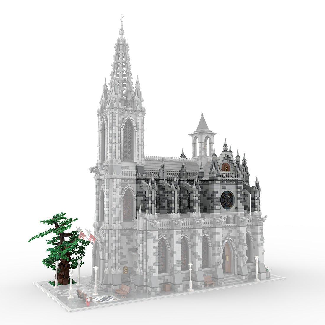MOC - 29962 Gothic Cathedral Module B - LesDiy - MOC