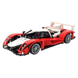 MOC-3092 LMP1 Le Mans Prototype Race Car Building Blocks-LesDiy-MOC-