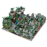 MOC - 32889 Ruined City Bricks Compitable with Lego - LesDiy - street house