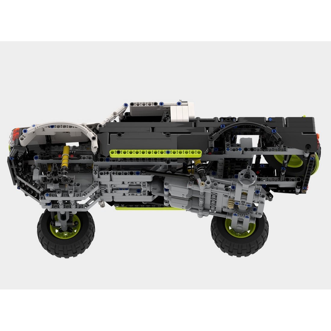 MOC-3320 RC Desert Off-Road Truck Building Blocks-LesDiy-MOC-