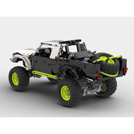 MOC-3320 RC Desert Off-Road Truck Building Blocks-LesDiy-MOC-