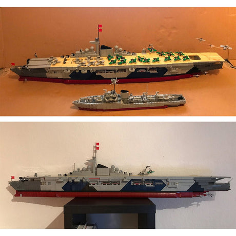 MOC-34030 Graf Zeppelin Aircraft Carrier Building Blocks-LesDiy-MOC-