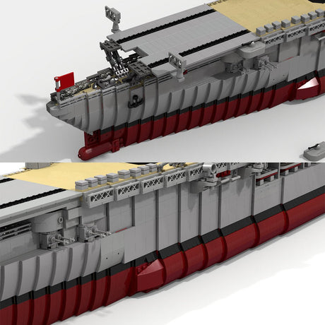 MOC-34030 Graf Zeppelin Aircraft Carrier Building Blocks-LesDiy-MOC-