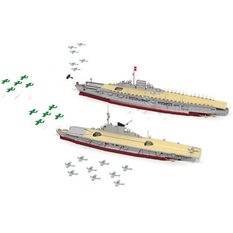 MOC-34030 Graf Zeppelin Aircraft Carrier Building Blocks-LesDiy-MOC-