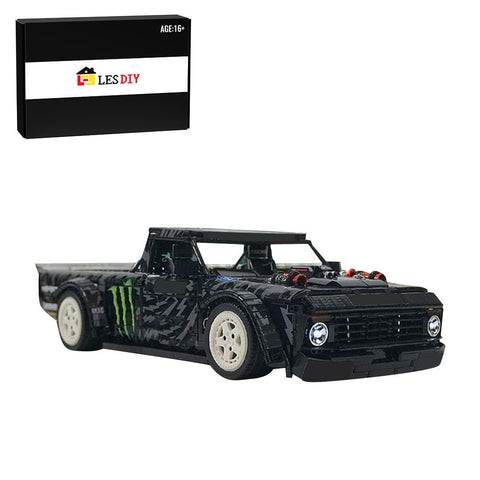 MOC - 34316 Ford F - 150 Hoonitruck - Dynamic - LesDiy - 