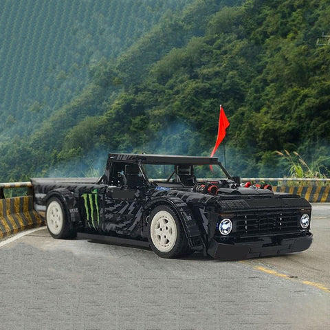 MOC - 34316 Ford F - 150 Hoonitruck - Dynamic - LesDiy - 