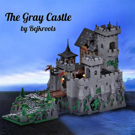 MOC - 36658 The Gray Castle - LesDiy - MOC