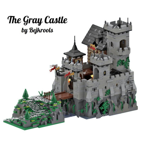 MOC - 36658 The Gray Castle - LesDiy - MOC