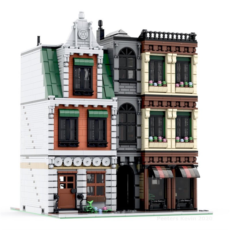 MOC - 37229 Modular DownTown CityCenter - LesDiy - MOC