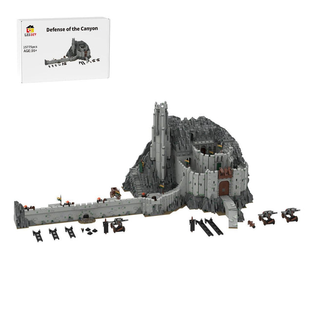 MOC - 38478 Helm's Deep Building Blocks - LesDiy - 