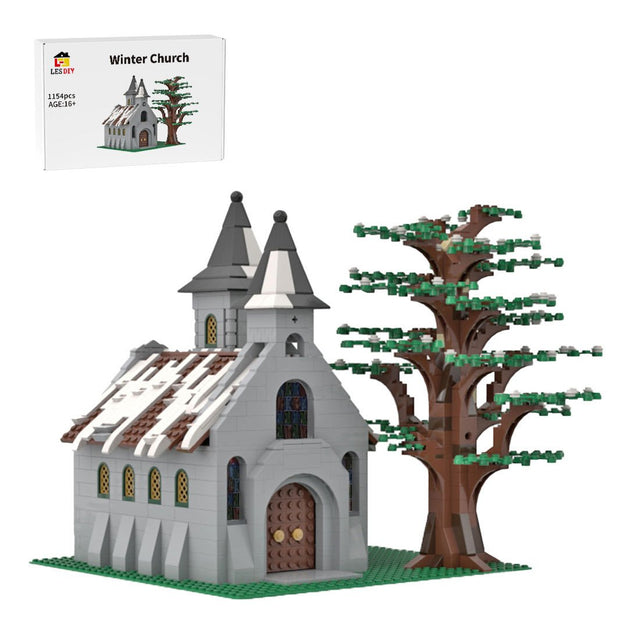 MOC - 38797 Winter Church - LesDiy - 