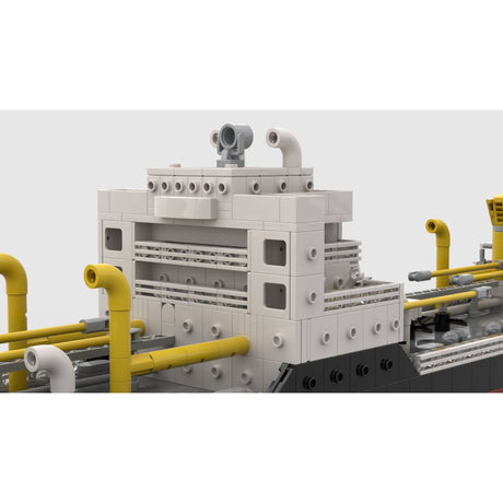 MOC-39295 Altmark Supply Ship Building Blocks-LesDiy-MOC-