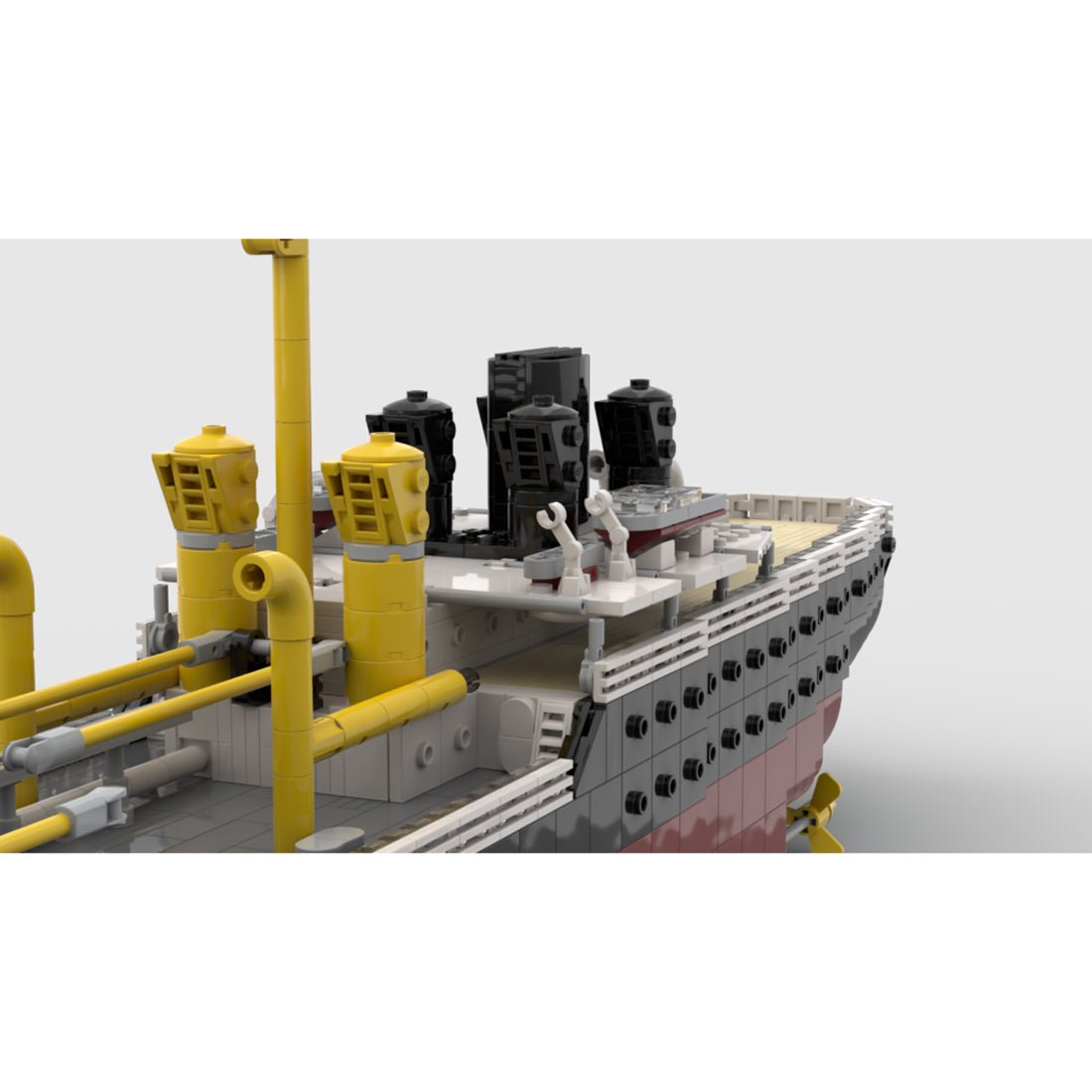 MOC-39295 Altmark Supply Ship Building Blocks-LesDiy-MOC-