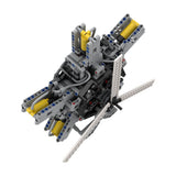 MOC - 39694 5 - cylinder Pneumatic Star Engine - LesDiy - 