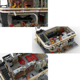 MOC - 40173 Downtown Diner - Apocalypse Version - LesDiy - MOC