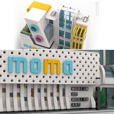 MOC - 40933 MoMA - Museum of Modern Art - LesDiy - MOC