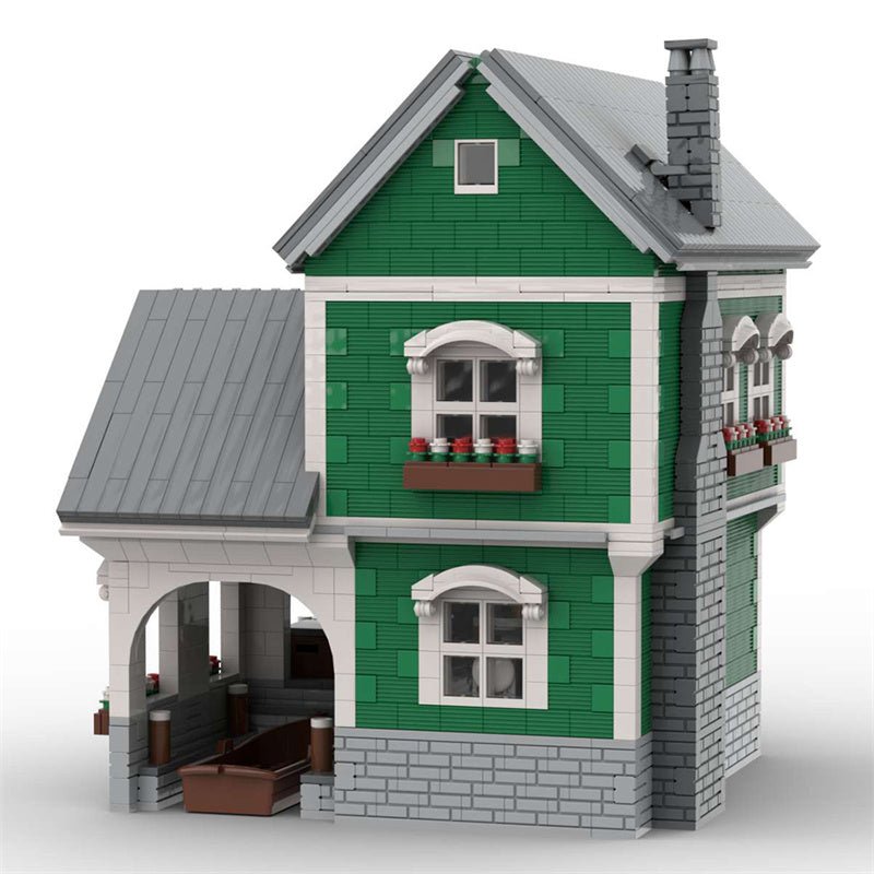 MOC - 40967 Dock House II - LesDiy - MOC