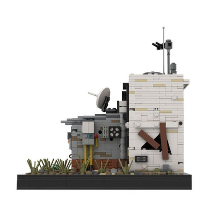MOC - 41419 Building in the Wasteland - LesDiy - MOC