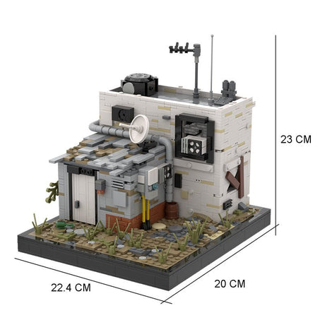 MOC - 41419 Building in the Wasteland - LesDiy - MOC