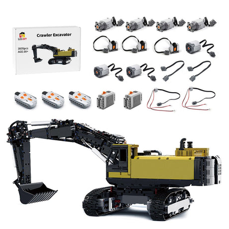 MOC - 43636 Volvo Excavator - LesDiy - MOC
