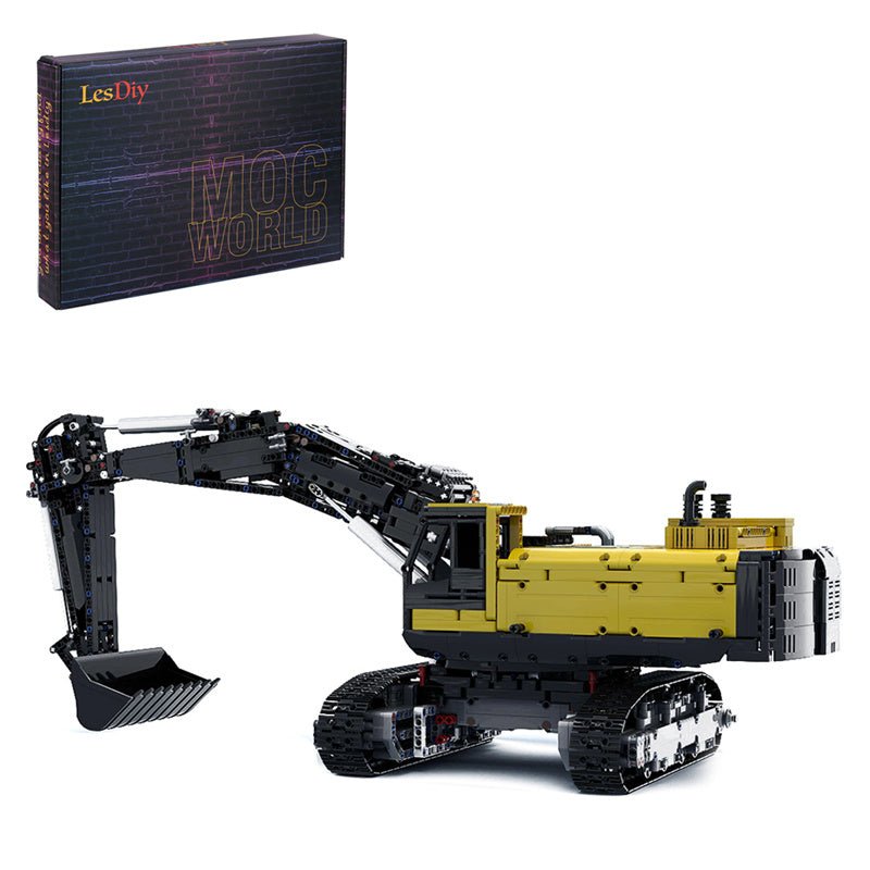 MOC - 43636 Volvo Excavator - LesDiy - MOC