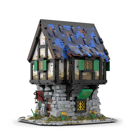 MOC - 44070 The Medieval Smithy - LesDiy - MOC