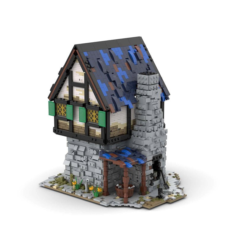 MOC - 44070 The Medieval Smithy - LesDiy - MOC