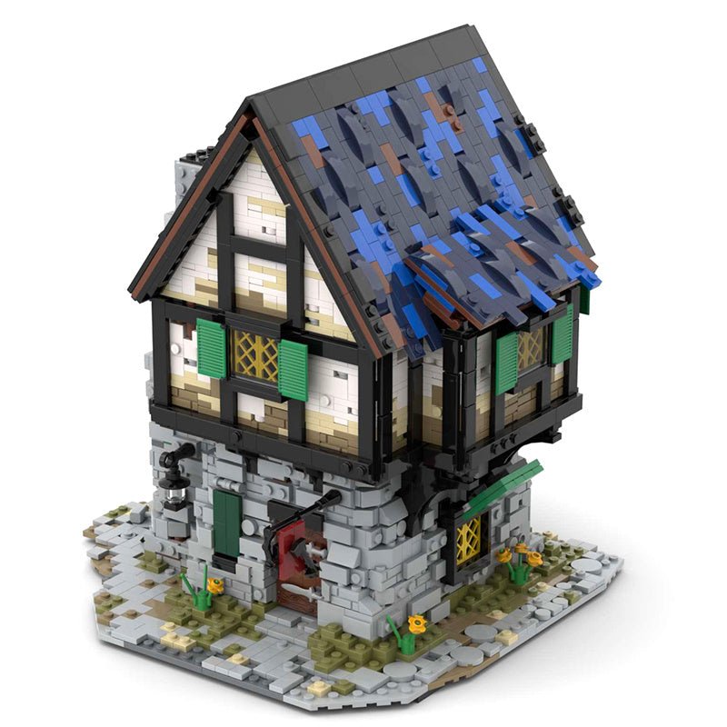 MOC - 44070 The Medieval Smithy - LesDiy - MOC